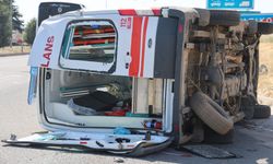 Elazığ'da Ambulans Takla Attı: 5 Yaralı