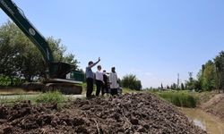 Iğdır'da Tahliye Kanallarında Temizlik İncelemesi