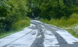 Ardahan'da Yollar Beyaza Büründü