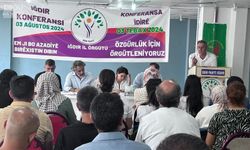 DEM Parti Iğdır İl Örgütü Konferans Gerçekleştirdi