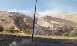 Hakkari’de Makilik Alanda Yangın