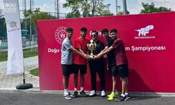 Iğdır Gençlik ve Spor İl Müdürlüğü Kulübü, Doğu ve Güneydoğu Tenis Ligi'nde Şampiyon Oldu