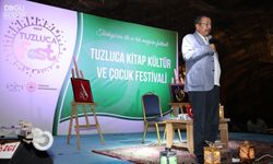 Şair ve yazar Hayati İnanç, Iğdır'daki tuzlucafest'te söyleşi yaptı