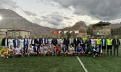 Hakkari'de kurumlar arası futbol turnuvası