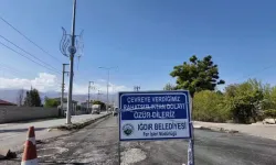 Iğdır Belediyesi mahallelerde yol ve köprü çalışmalarını hızlandırdı