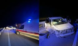 Yüksekova'da trafik kazası: 2 yaralı