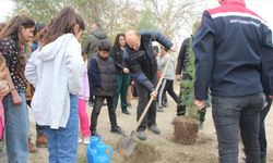 Karakoyunlu’da geleceğe nefes için fidan dikildi