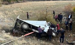 Bitlis’te meyve yüklü kamyonet devrildi: 1 ölü, 1 yaralı