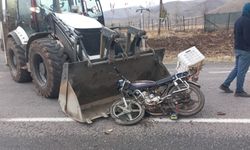 Elazığ’da iş makinesi ile motosiklet çarpıştı: 1 ölü