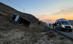 Iğdır’da kamyonet devrildi: Yaralılar var