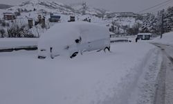 Tunceli'de kar esareti: 189 köy yolu ulaşıma kapandı