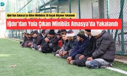 Iğdır’dan Sakarya’ya Giden Minibüste 20 Kaçak Göçmen Yakalandı