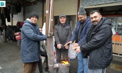 Erzincan'da Pazar Esnafı Soba Kurdu