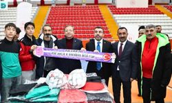 Kars'ta Amatör Spor Kulüplerine Destek