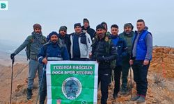 Tuzluca Dağcılık ve Doğa Sporları Kulübü’nden Farkındalık Tırmanışı