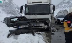 Erzincan’da Zincirleme Trafik Kazası