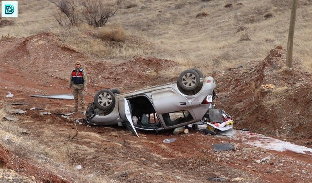 Erzurum'da Trafik Kazası: 2 Yaralı