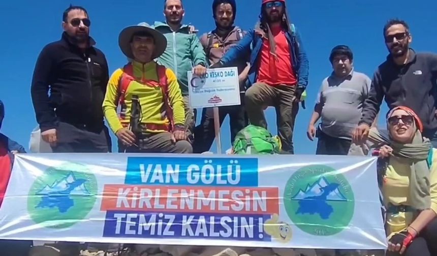 Reşko Zirvesinden Farkındalık Mesajı:  Van Gölü Kirlenmesin