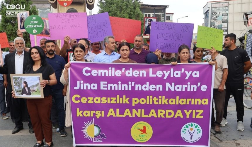 Iğdır’da Kadın Cinayetlerine Karşı Yürüyüş: “Hep Birlikte Adalet İçin Alanlardayız”