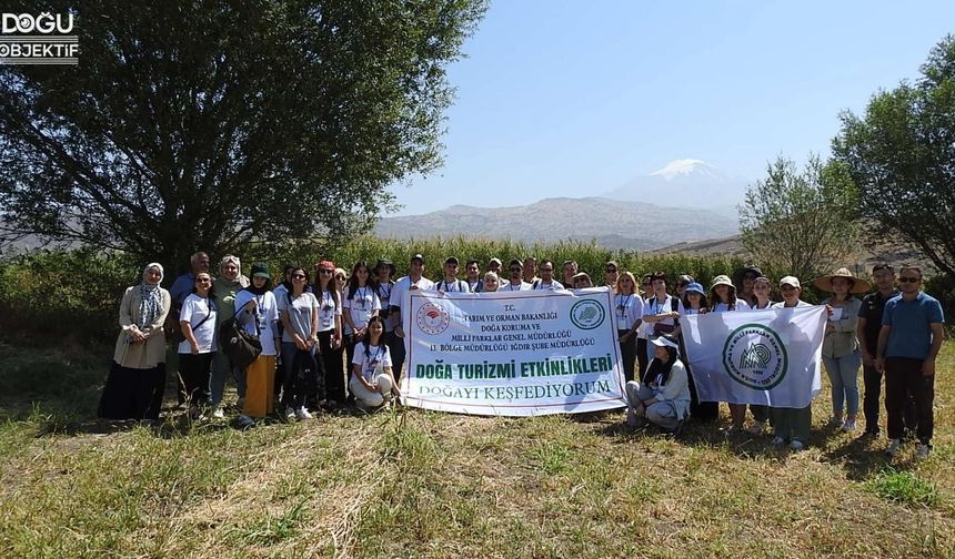 Ağrı Dağı Milli Parkı’nda Öğrencilere Doğa ve Çevre Eğitimi