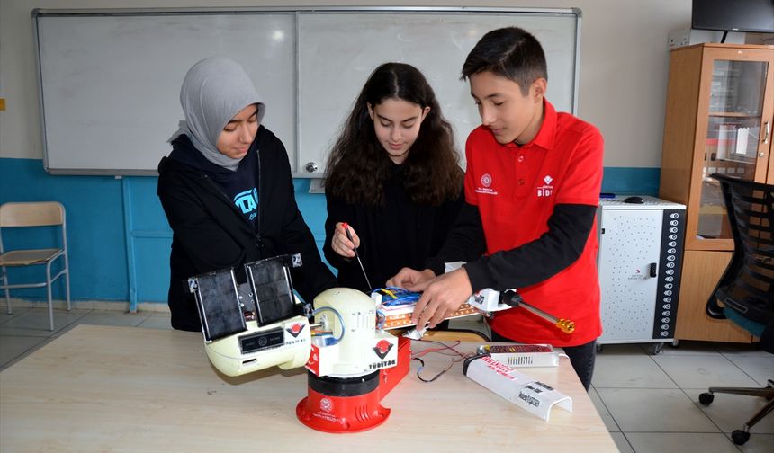 Muşlu öğrencilerin yaptıkları proje ile Türkiye ikincisi oldu