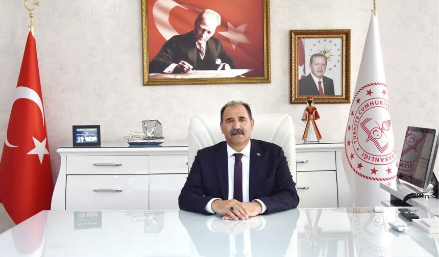 Iğdır Milli Eğitim Müdürü Aziz Gün’den ara tatil mesajı: "Kitaplarla dolu bir tatil diliyorum"