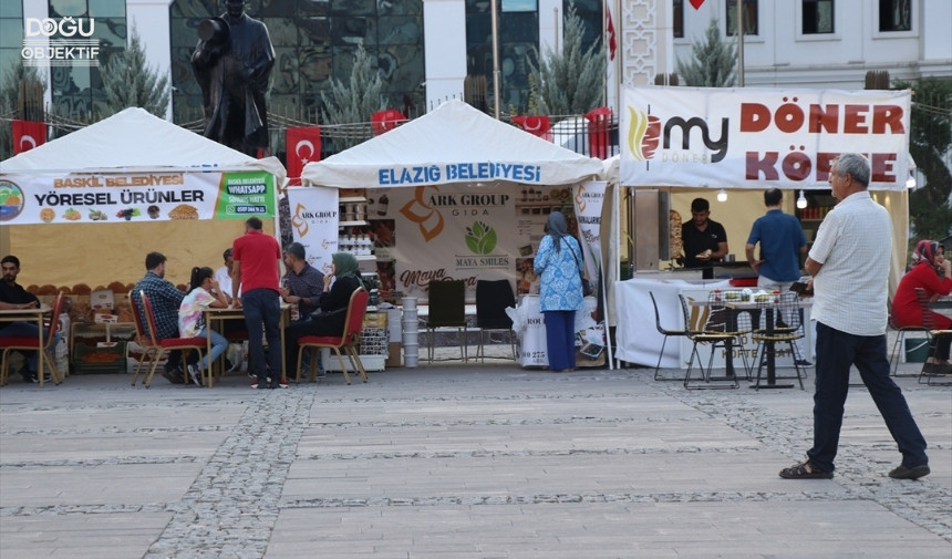 Elazığ'da 6. Geleneksel Salçalı Köfte Ve Gastronomi Festivali Başladı Festival