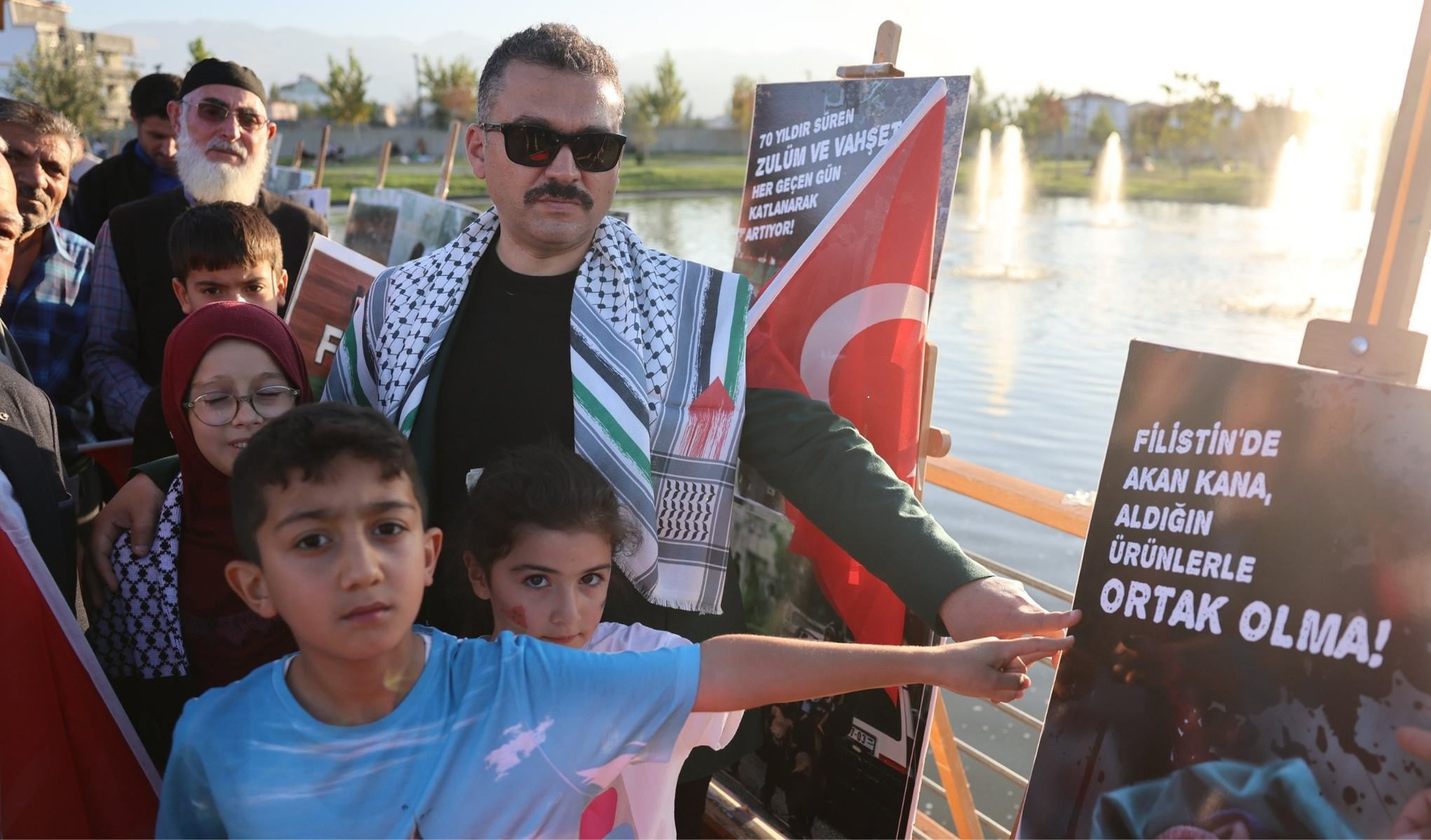 Iğdır Filistin Yürüyüşü, İsrail Protestosu, Gazze Saldırıları