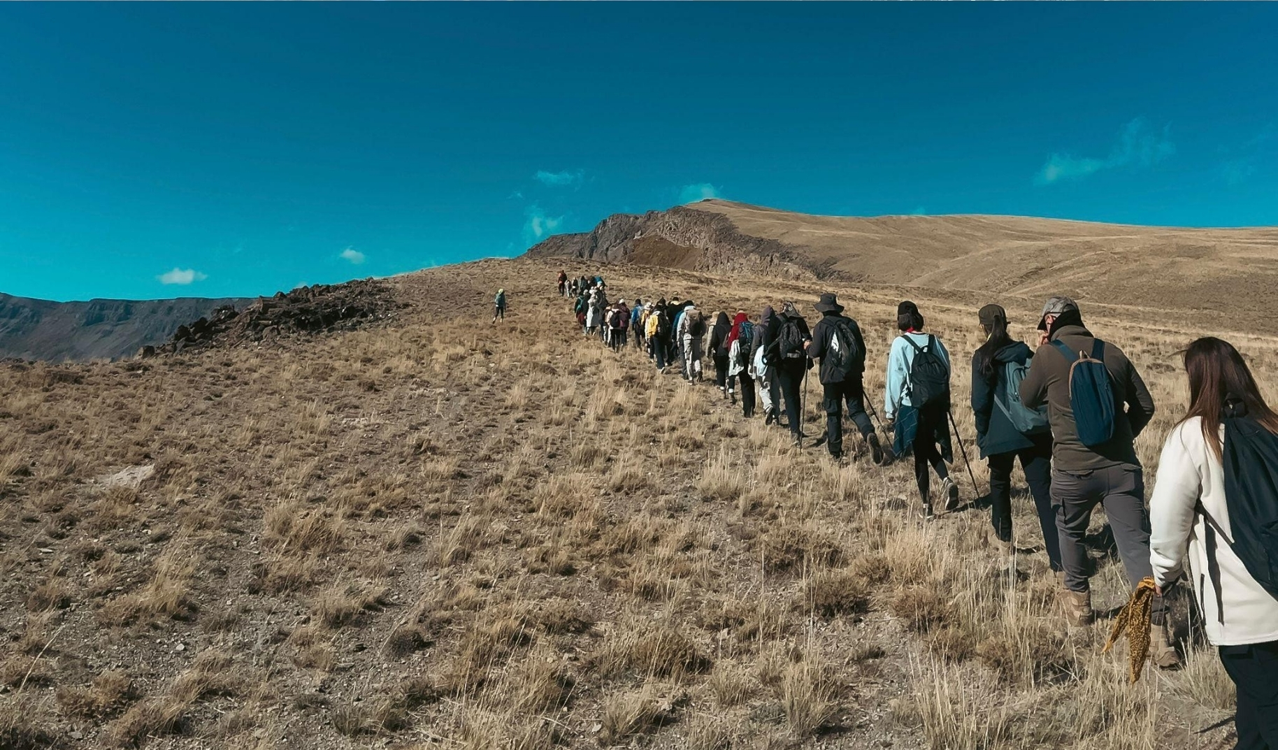 Vanlı Dağcılar Nemrut Krater Gölü'nde Buluştu 1