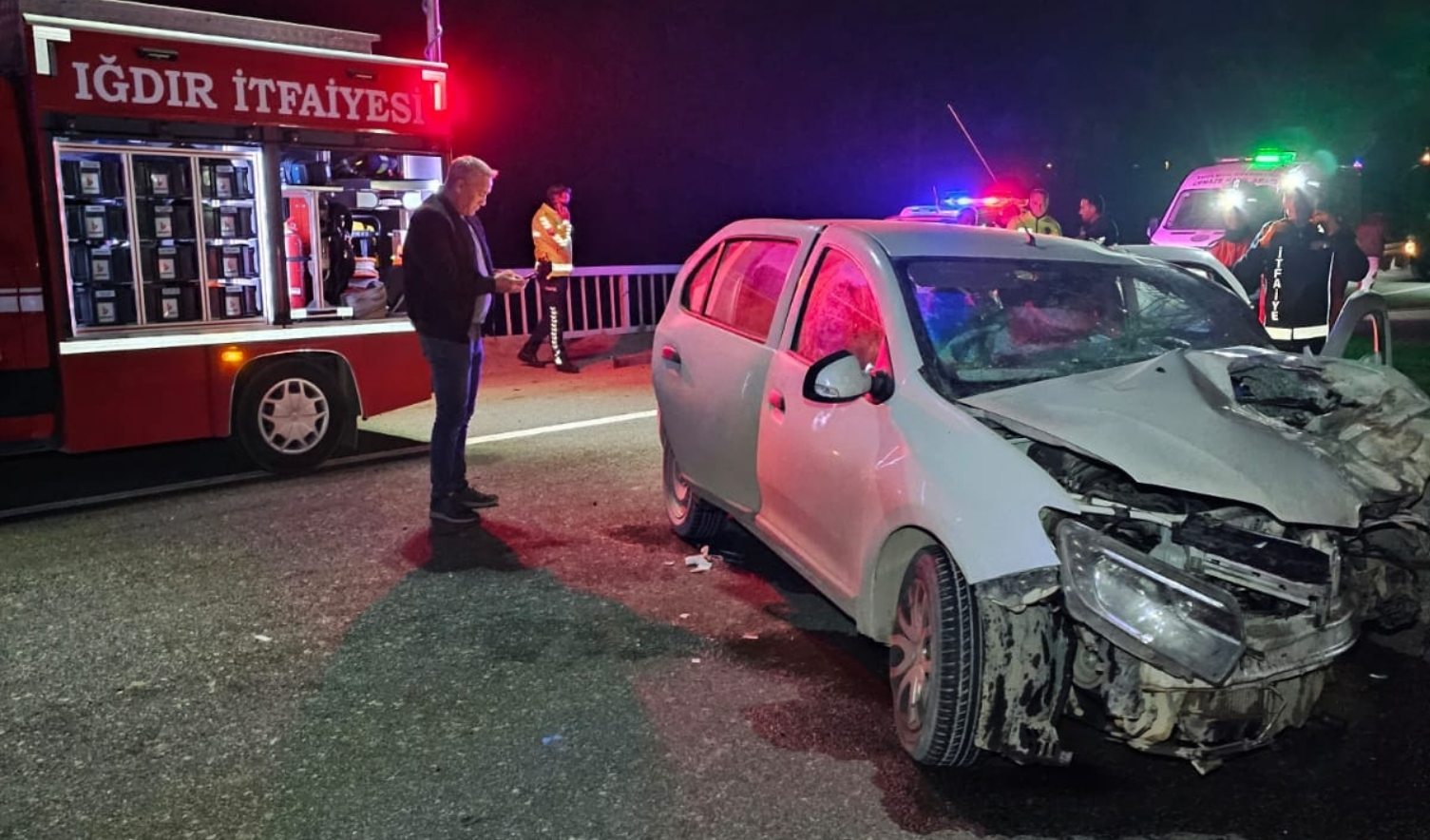 Iğdır Tuzluca Trafik Kazası, Çinçevat Köprüsü Kaza, Şerafettin Taş Hayatını Kaybetti Kaza