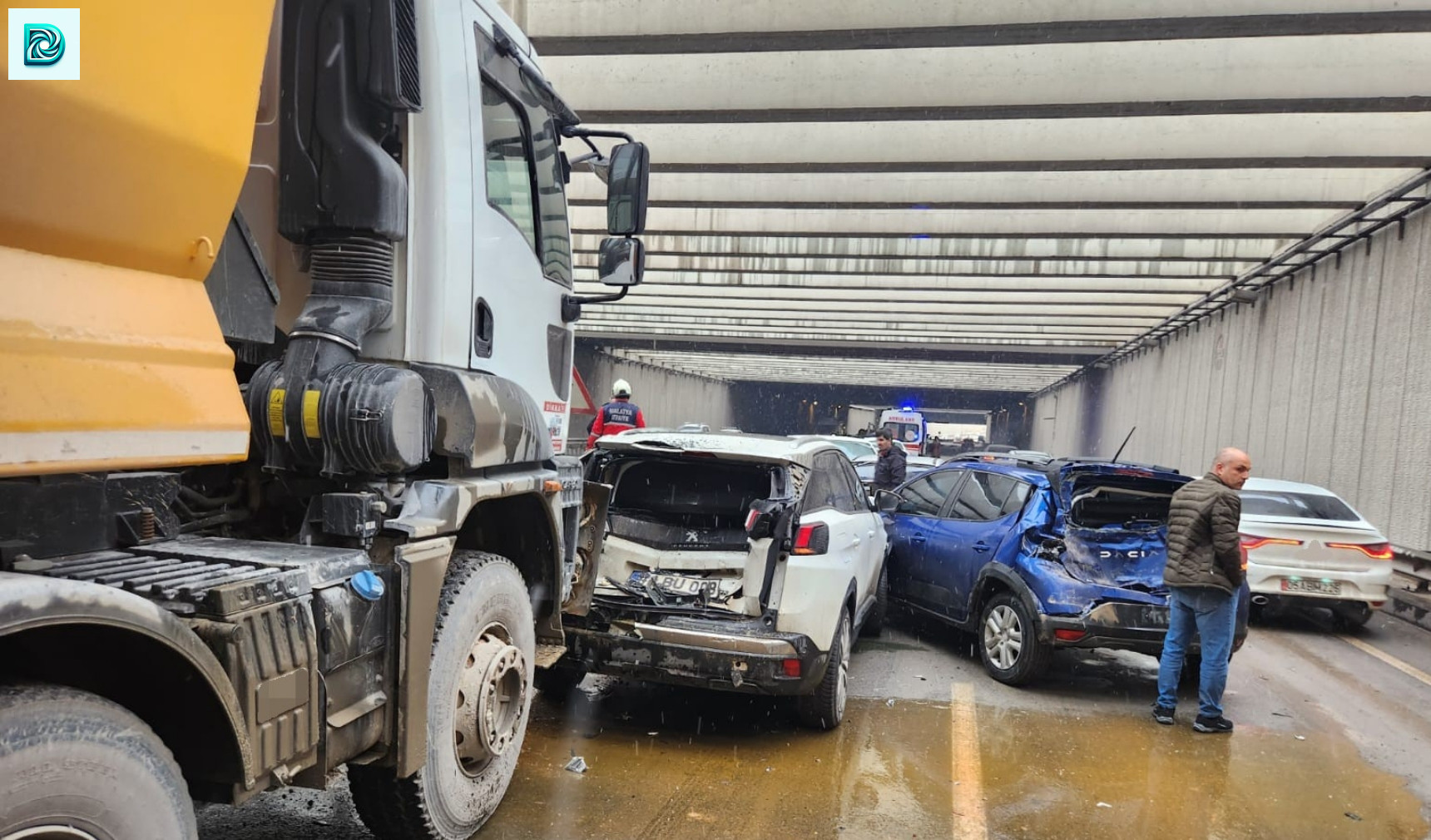 Malatya’da Zincirleme Kaza 6 Yaralı 1