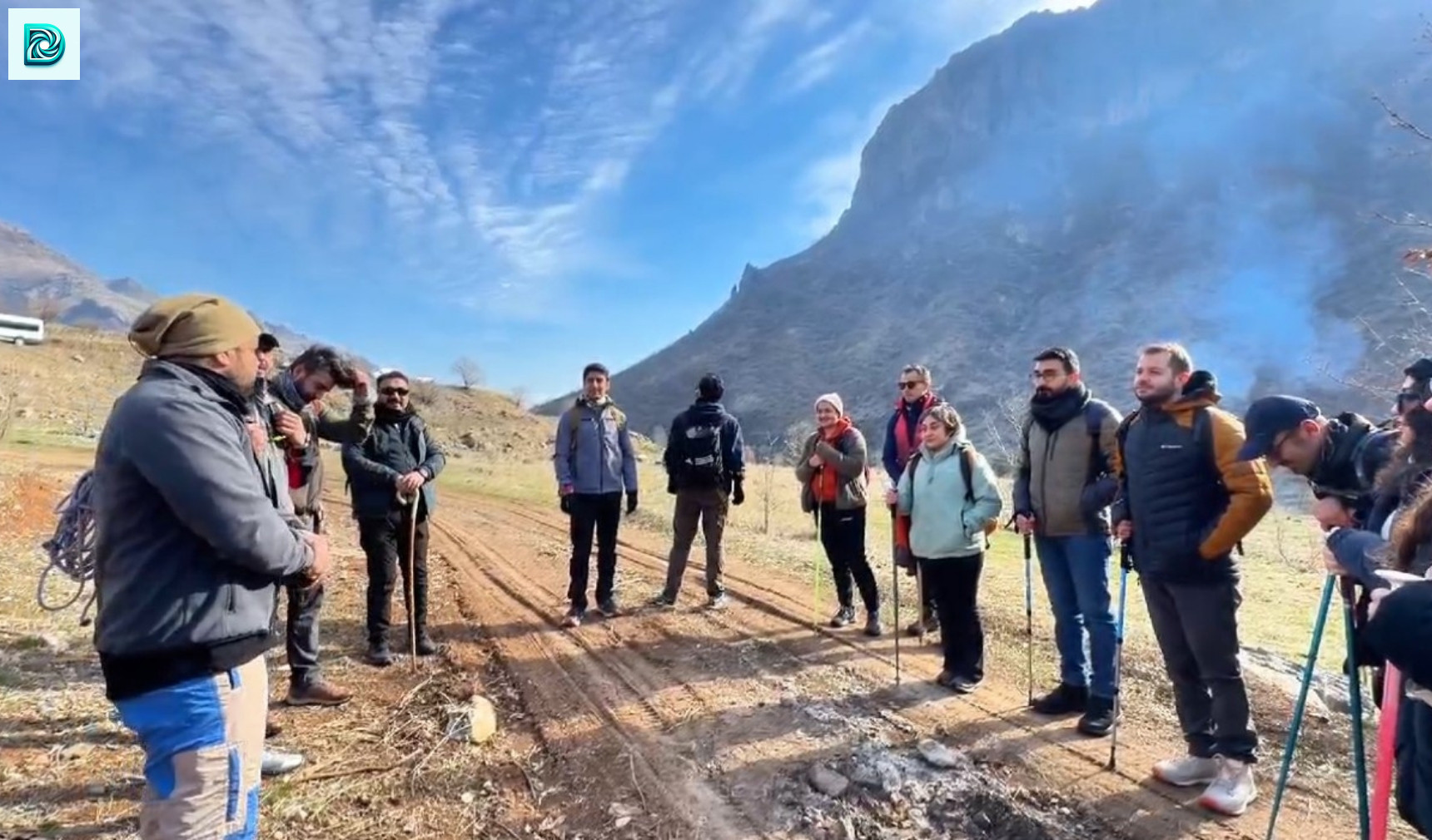 Dağcılardan Şemdinli’deki Kanyonlara Doğa Yürüyüşü 1