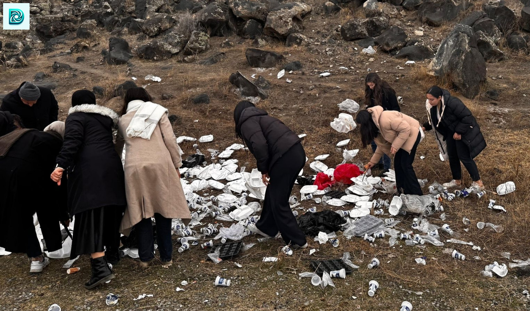 Iğdır Üniversitesi Öğrencilerinden Çevre Bilinci Etkinliği