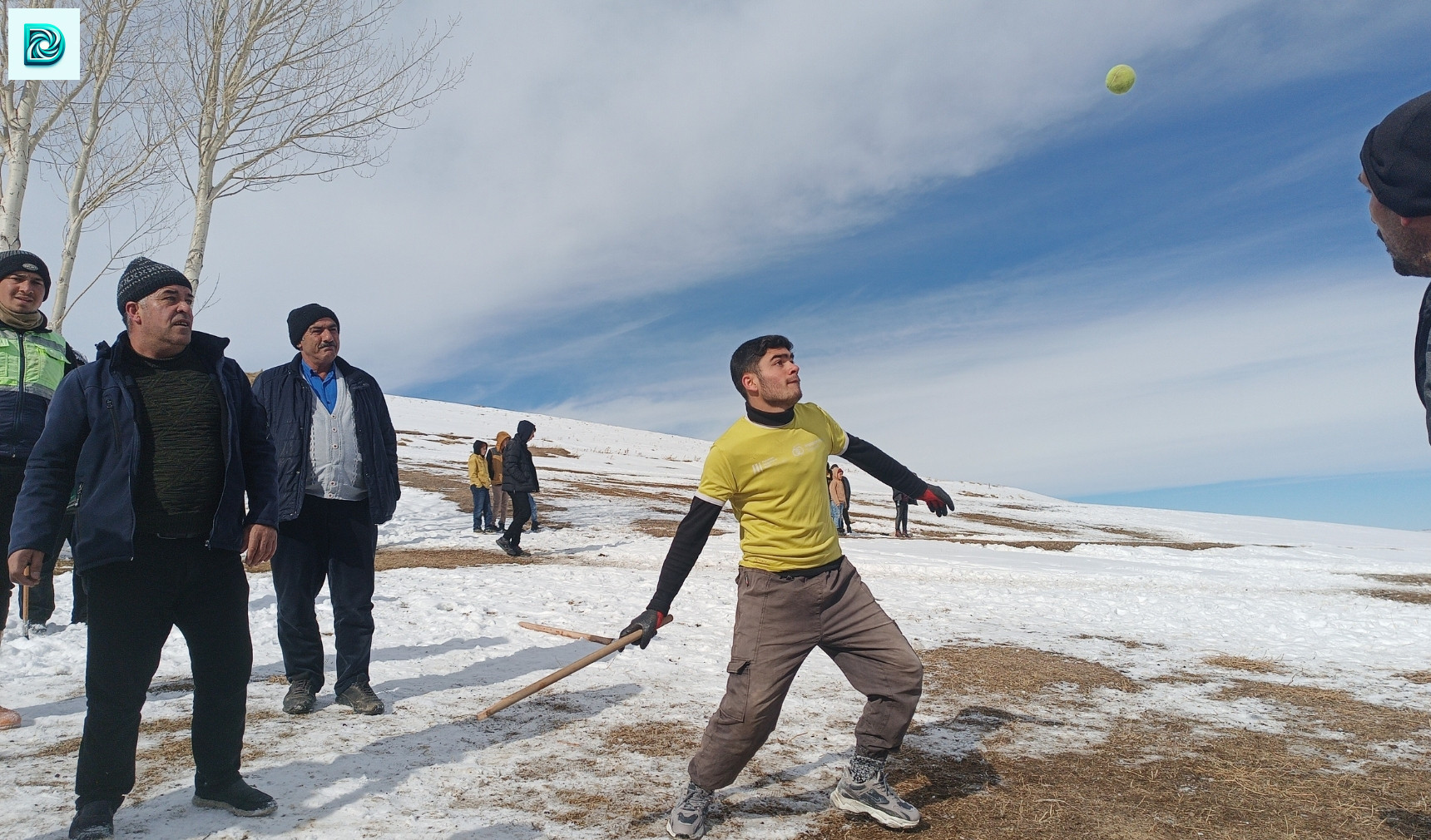 Şırnak'ta Saray Usulü Beyzbol 'Topa Şeko' Oyunu 1